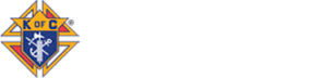 Knights of Columbus logo white